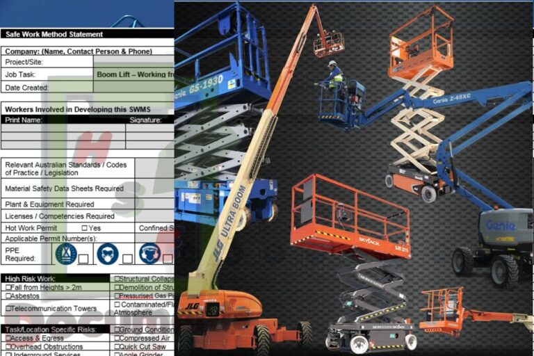 HSE Documents Download Boom Lift Safe Work Procedure Template