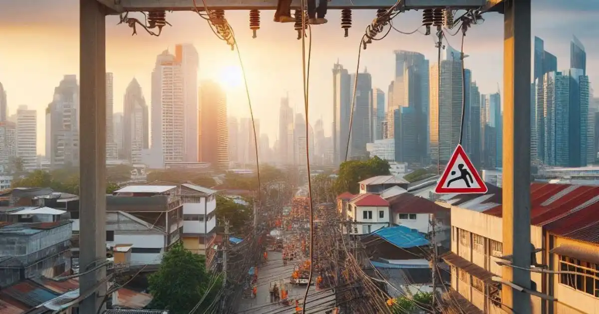 Safe Working Distance from Overhead Lines