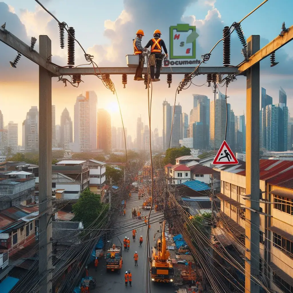 Safe Working Distance from Overhead Lines