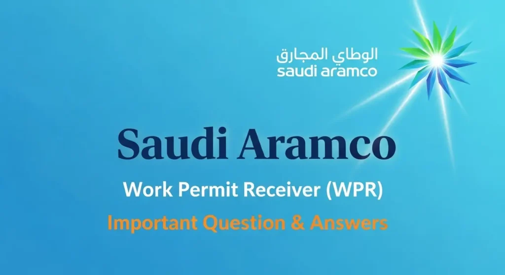Saudi Aramco Work Permit
