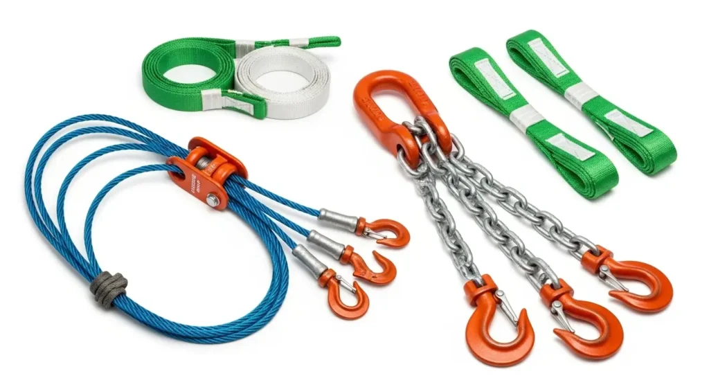 Choose the right sling for safe lifting