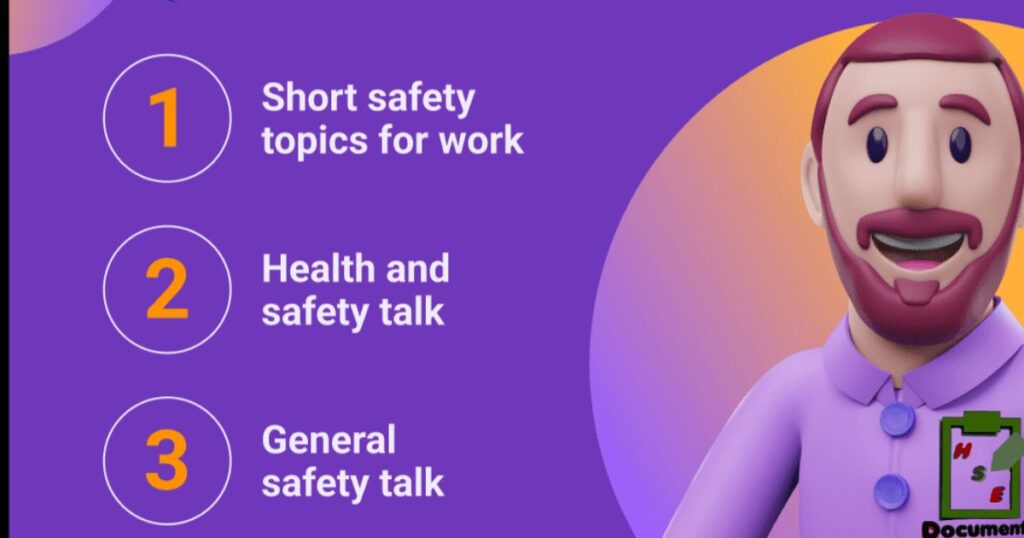 Best practices for implementing 5 Minute Safety Talks in a workplace