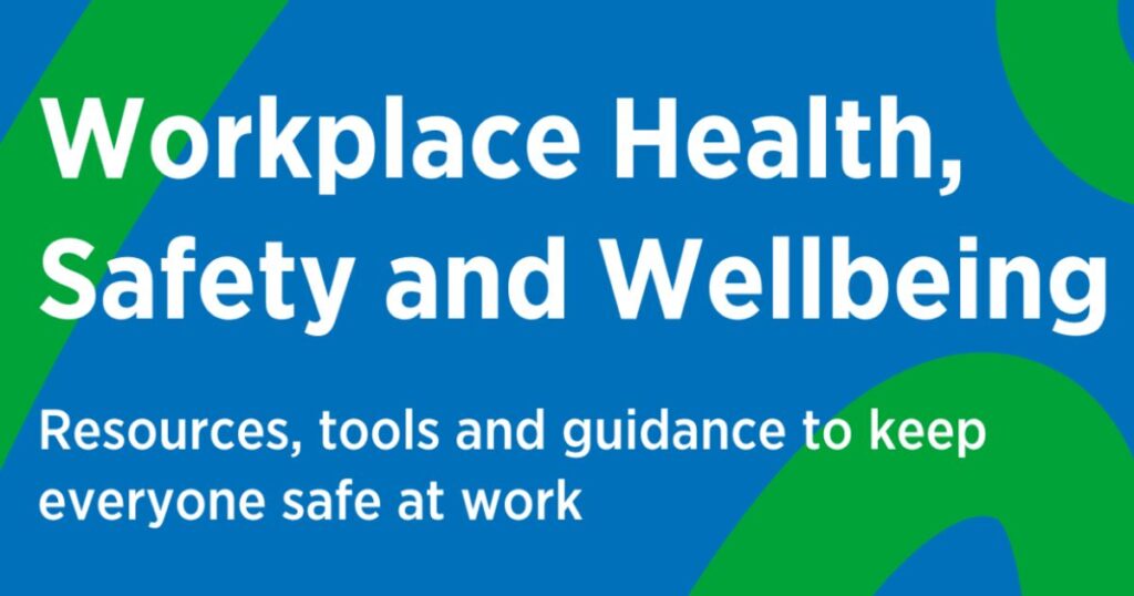 safety and health resources workers can use inside of their workplace