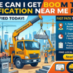 Where Can I Get Boom Truck Certification Near Me Fast