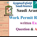 Work Permit Receiver at Saudi Aramco Questions and Answers